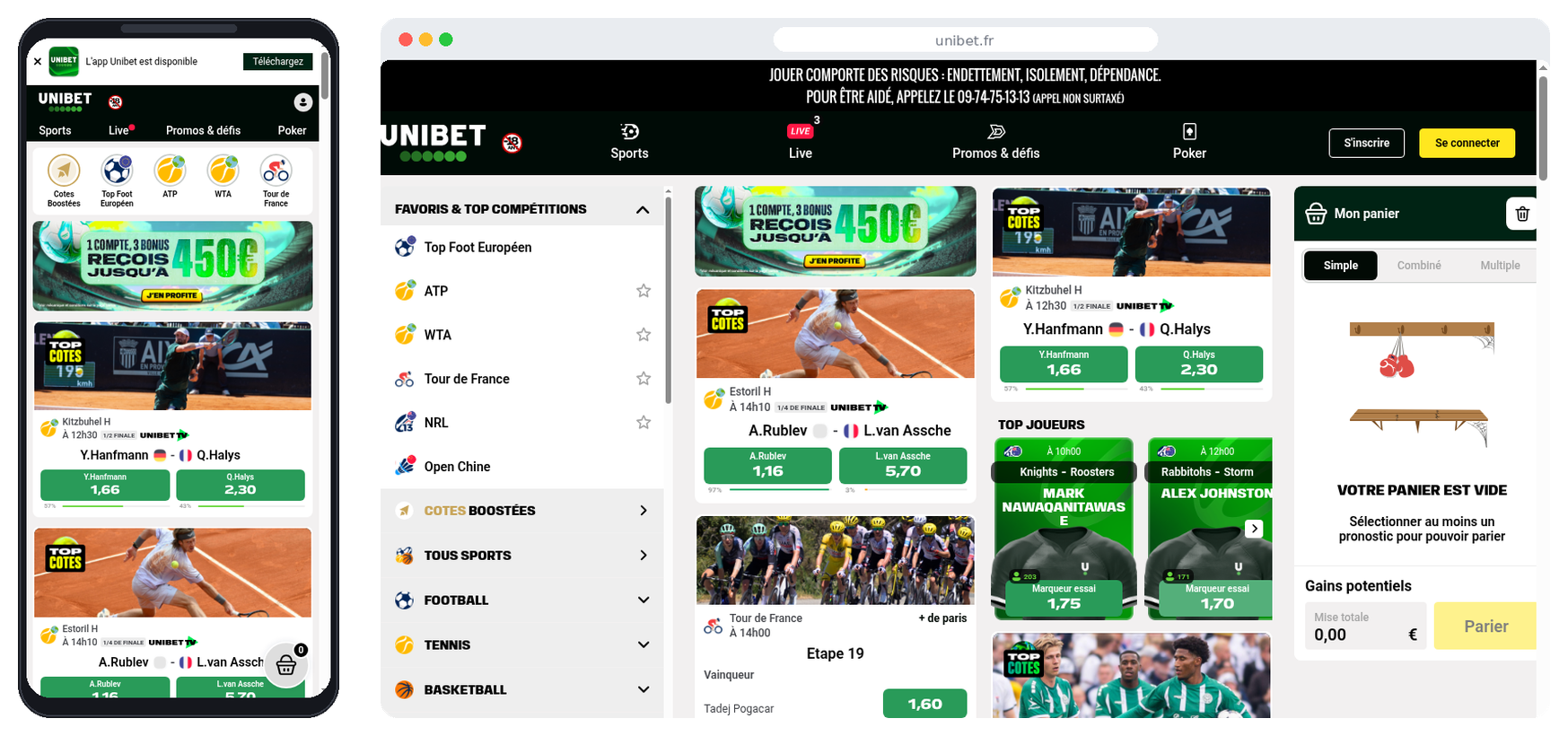 Unibet — casino acceptant Paysafecard